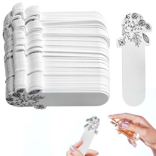 PAVIKE香水テストストリップ(100枚入り)試香紙香水テスト紙香料試験紙匂い紙使い捨て白い香りの匂いス..