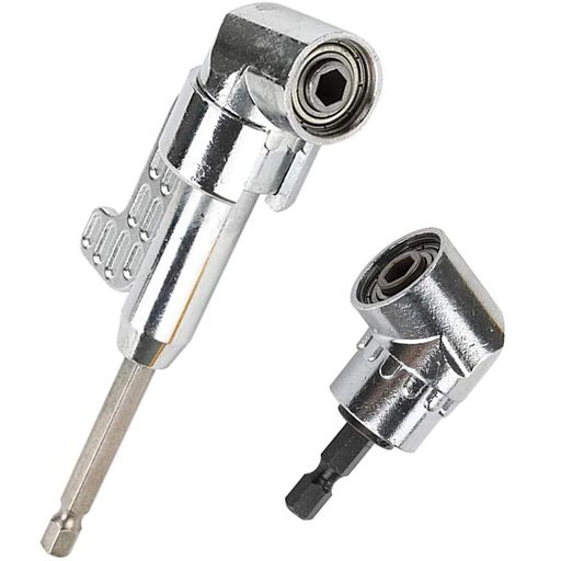 【素材-ソケットアダプター】クロムバナジウム鋼 【仕様-L型アダプター2本セット】全長:5.7cm 角度:105°(ショットL型アダプター)+全長:13cm 角度:105°(ロングL型アダプター) 【105度調整可能-ソケットアダプター】105度の角度延長、手の届きにくい部分に最適なツール、360°の平行調整、狭い場所でもねじ回しや穴あけ作業ができるようになります。 【幅広く対応-L型アダプター】1/4インチ六角シャンクドライバー用工具、ほぼすべての電動ドライバー(充電式、手動または電気ドリル)または手動式レンチ、ドライバー用チャックに装着できる。 【特徴-L型アダプター】ほとんどのドリルとソケットレンチを接続できて、狭い場所と手の届きにくいスペースに作業するようにします。105°の調整、回転することができます。