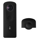 RICOH THETA SC2専用 カバー 保護ケース マイク穴あり レンズキャップ付き 360全天球カメラ用 SC3102(2)