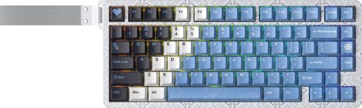 IYXPolar75ホワイトラピッドトリガーキーボード8000Hz