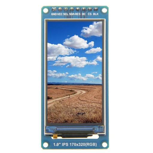 19 inches + - Limnyves1.9インチIPSフルアングルTFTディスプレイスクリーンLCDスクリーンカラーディスプレイモジュールSPIシリアルポート170x3207789