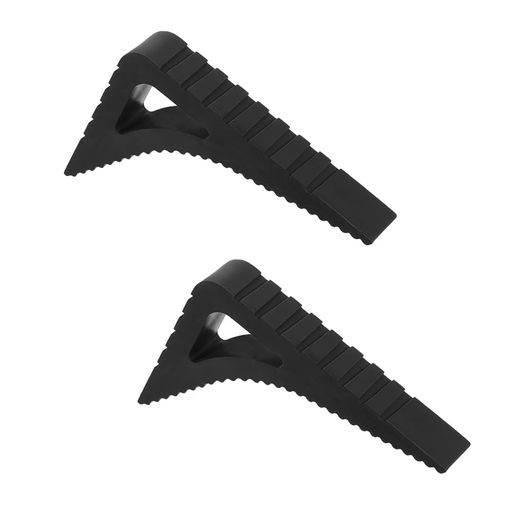 【製品情報です】セット内容:ドアストッパー*2個。サイズ:11.9*8*2.1cm。 【優れた材質】優れた熱可塑性ゴムでできていて、丈夫で変形しにくいです。家具や床を壊すことなく、丈夫な摩擦力を提供します。 【取り付けやすい】ドアと床の隙間...