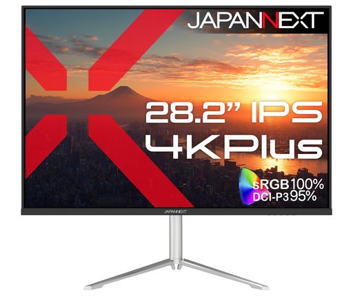 JAPANNEXT28.2インチIPSパネル搭載4KPlus(3840x2560)解像度液晶モニターJN-282Ei4KPHDMIDPsRGB:100%DCI-P3:95%HDRアスペクト比3:2PIP/PBP