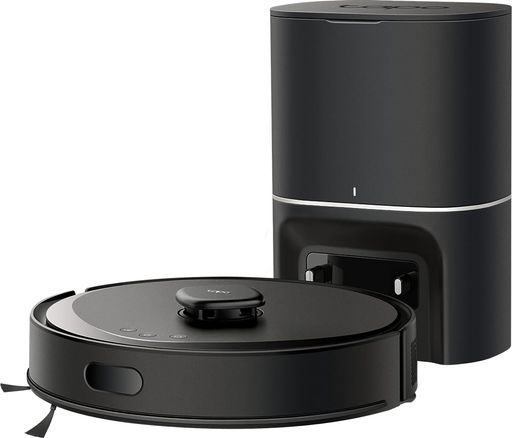 Tapo ロボット掃除機&自動ゴミ収集機 LiDARナビゲーション 5300Pa 超強吸引 水拭き 段差にも対応(最大2.2cm) 複数のマッピング Smart Cleaning …
