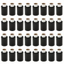 【箱売り】APMジャパン梱包用ラップ(ミニストレッチフィルム)らくらくハンディラップ100カラーBlack100mmx150m20μ替え32個セット