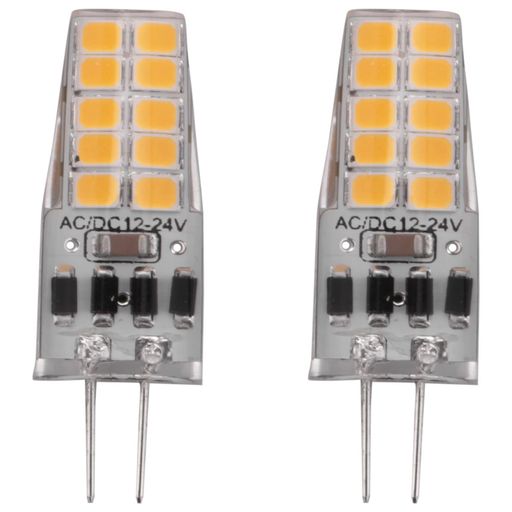 低消費電力の3W LEDは、30WハロゲンG4カプセル電球に取って代わり、電気代を最大節約できます。 標準のG4バイピンベース、ハロゲンG4の完全な代替品。最大30,000時間の長寿命で、電球を頻繁に交換する際のメンテナンスコストを節約できます。 心配なし-ちらつきや放射がなく、標準のG4ベースで通常のG4ハロゲン電球を簡単に置き換えることができます G4 LED電球は、アンダーカウンターライト、シーリングライト、ペンダントライト、シャンデリア、アンダーキャビネット照明、アクセントライト、パックライト、デスク/テーブルランプ、キャビネットライト、ディスプレイ、ランドスケープ照明などに最適です。