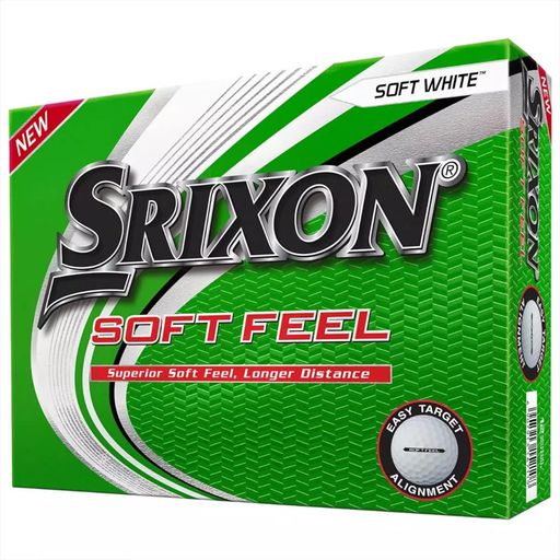 スリクソンソフトフィール2020ゴルフボールビビッドカラーマット仕上げ艶消しSRIXONGOLFBALLSOFTFEELUSA直輸入品ホワイト
