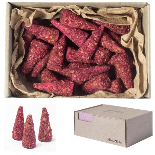 少し贅沢な香りの癒しお香コーン30本入【燃焼時間約30分】香立てなしギフト普段使い、結婚式、パーティー、イベント、アロマテラピー、スパ、レイキ、ヨガ、瞑想、空間浄化、母の日(…