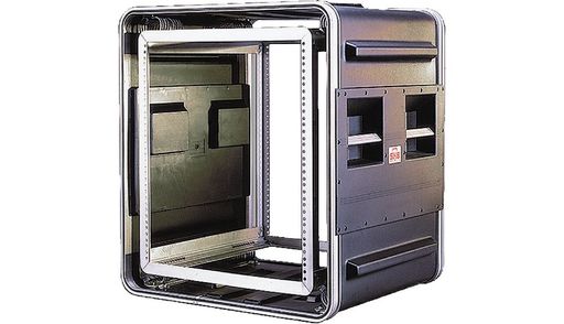 SKB-16U ショックマウント ラックケース キャスター台座付 SKB-16U ショックマウント ラックケース キャスター台座付