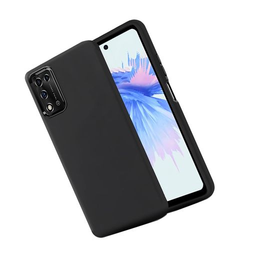 樂天商城 - 対応ZTE Libero 5G II A103ZTケース【 ブラック TPU 】米軍MIL規格耐衝撃薄型 軽量 擦り傷防止 落下防止 滑り止め指紋防止 防塵 耐久 携帯便利 ZTE Libero 5G II A103ZT ケースカバー 黒い