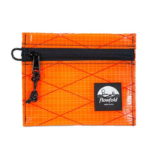  化粧バッグ RS VOYAGER ZIPPER POUCH_SMALL Blaze Orange Sailcloth