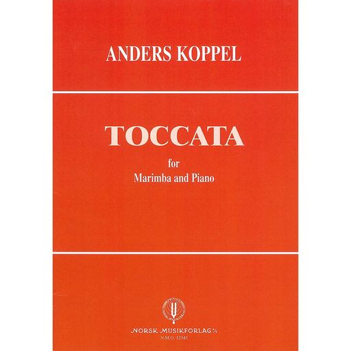 出版社:NorskMusikkforlag(ノルクス音楽出版) 出版番号・個別番号:NMO12345 Barcode:9790065114200 原題:KoppelAnders:Toccataformarimbaandpiano/MARIMBA/PIANO 編成・種類:マリンバ、ピアノ