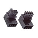 chenyangATX8ピン90度角度付き電源コネクタアダプターGPUグラフィックスカード用2個セット