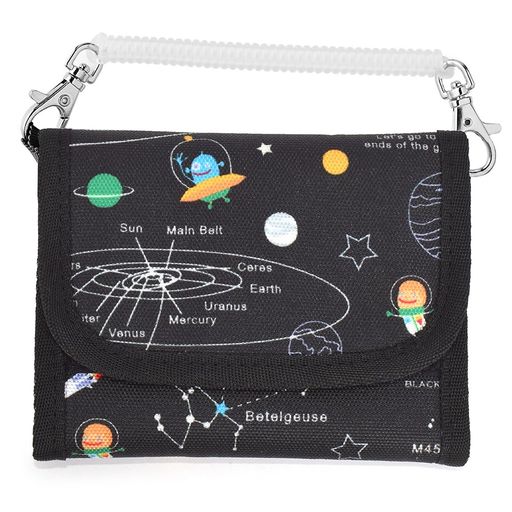 COLORFULCANDYSTYLEさいふPET太陽系惑星とコスモプラネタリウム(ブラック)