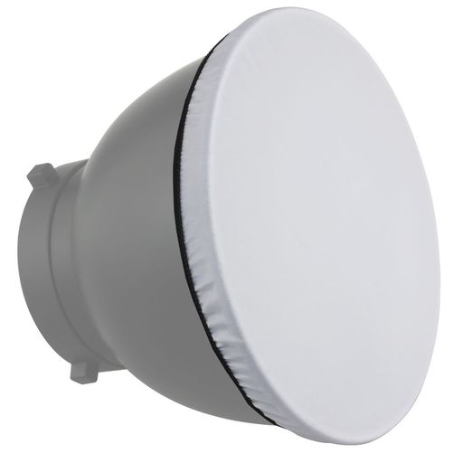 Haoge 7インチ 180mm ソフトホワイトディフューザーソック スタジオストロボリフレクター