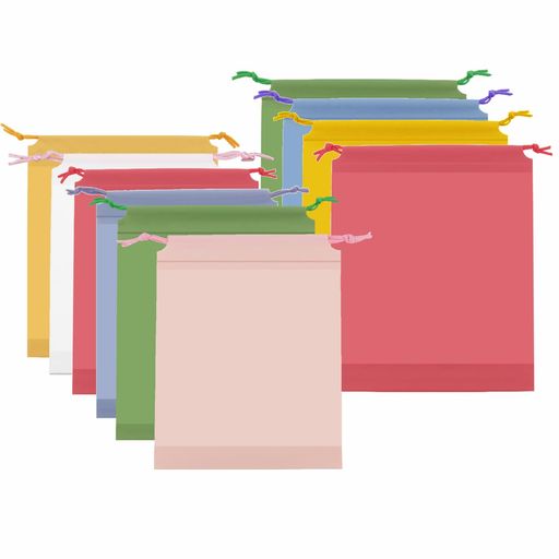 巾着袋10枚セット収納ポーチ旅行出張用収納バッグ防水旅行用品ビニール巾着防塵収納袋靴収納衣類靴折り..