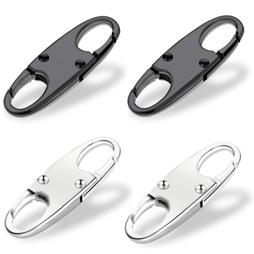 LIKENNYジッパークリップ盗難防止ジッパープル交換取り外し可能ジッパーコネクターダブルオープニング..