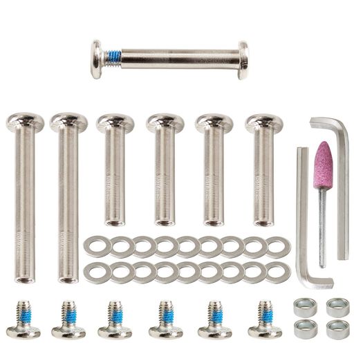 スーツケースキャスター修理キット交換用ロックシャフト防緩対ロック子母ネジキャスターリベット・軸交..