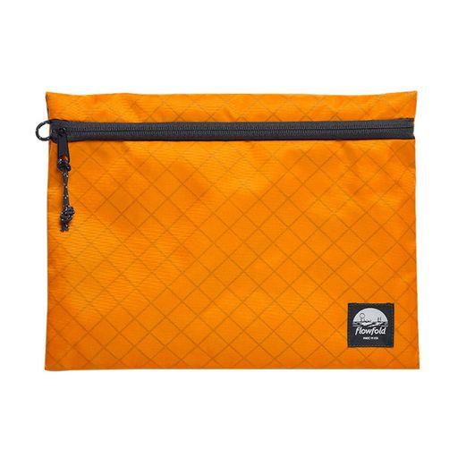  化粧バッグ VOYAGER ZIPPER POUCH_LARGE Bright Orange