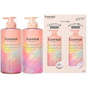 エッセンシャルプレミアムうるおいバリアシャンプーシルキー&スムースポンプセット900ML