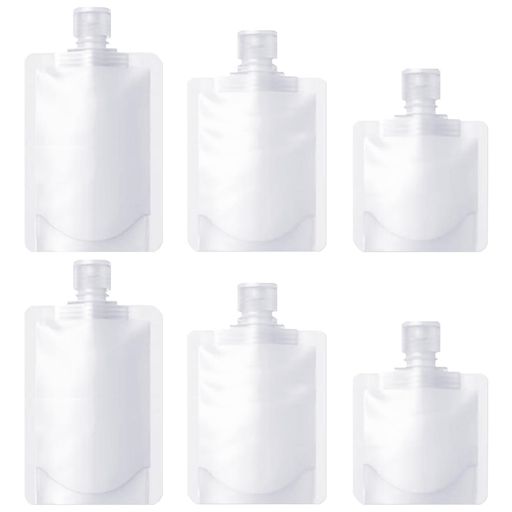 パウチ容器旅行便利グッズタレパック6点セット旅行用リキッドパウチ小袋容器ポーチトラベルボトル詰め..