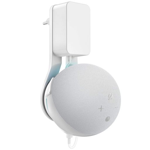 【対応機種】 Dot 第5世代/home mini に適用しています。 Dot 第4世代とEch0 4に適用していません。(スピーカー本体を付属していません。スピーカーホルダーのみです。) 【安定と安全】Dot 第5世代 を固定している爪があり、Dot 第5世代 代スピーカーに傷をつけるほど硬くがないです。「Dot 第5世代」の重さで抜けてくることもなく、ゴム部分とアダプタの嵌め合いも完璧です。そして、散熱設計がありますので、充電しながら使用できます。 【丈夫で設置が簡単】Dot 5 壁掛ホルダーは高品質のアクリルパネルを採用し、頑丈で美しく、お部屋の美しい装飾として使用することができます。 壁掛けに設置できるように特別に設計されており、子供は手を届けない壁掛けます。いつもご安心お使いただきます。 【ケーブル配線収納】Dot 第5世代 ホルダー はケーブル配線を綺麗に収納できます。長い充電ケーブルを隠すことが空間を節約して、全てのケーブルをスッキリにまとまります。寝室、キッチン、リビング、浴室、車などの場所で全部使用可能です。外観もオシャレで部屋を綺麗にします。