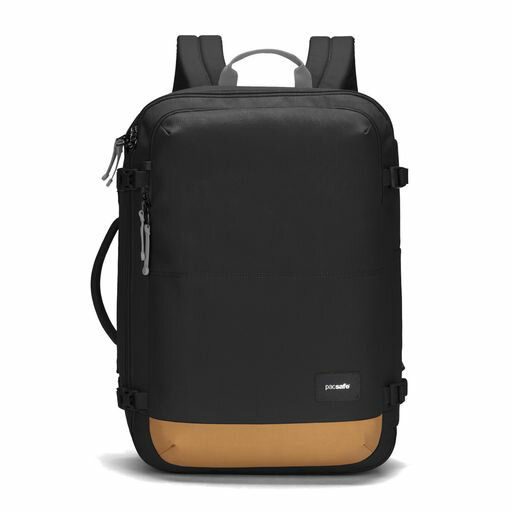 樂天商城 - Pacsafe Go Anti-Theft 34l 機内持ち込みバックパック, ジェットブラック, One Size, Pacsafe Go Anti-Theft 34l 機内持ち込みバックパック