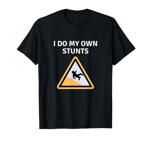 私はすべて自分のスタントをします骨折した骨はすぐに元気になります怪我Tシャツ 私はすべて自分のスタントをします骨折した骨はすぐに元気になります怪我Tシャツ