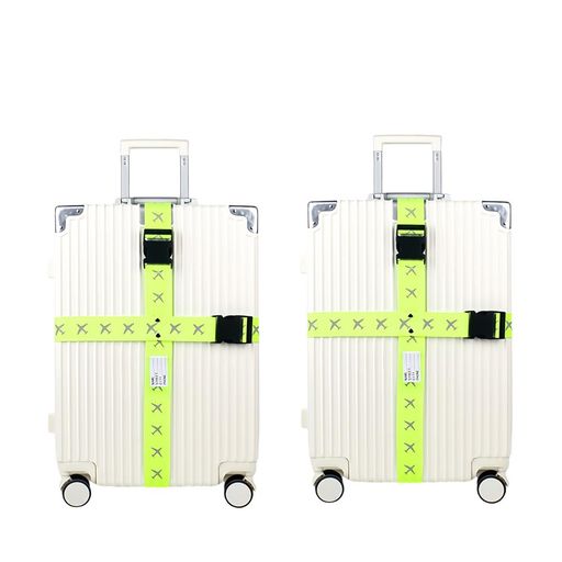 CLEAYODO光る!スーツケースベルト荷物固定ベルト長さ調節可能海外旅行便利グッズ[盗難・紛失・荷崩れ防..