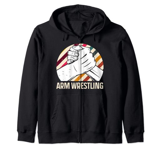 アームレスリングマッスル上腕二頭筋ジムウエイトトレーニングボディビルダージップパーカー