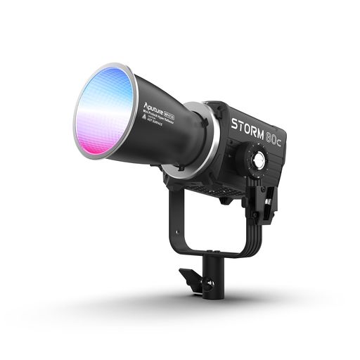 AputureSTORM80c-BLAIR-CG全色LEDライト|1800K-20000K調整可能|CRI97+&TLCI99|IP65防水|SidusLink対応