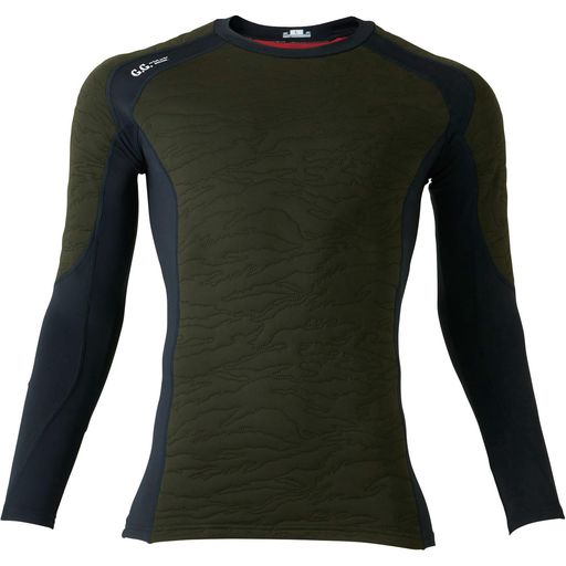 [G.G.]防寒インナーシャツ7185-42-82-LアーミーL