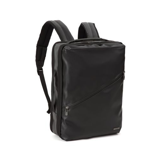 【素材】ポリエステル600dnPVCシリコン加工 【サイズ】H39xW28xD10cm 【容量】15L 【重量】770g 【収納サイズ】B4/13.0inch PC収納可能