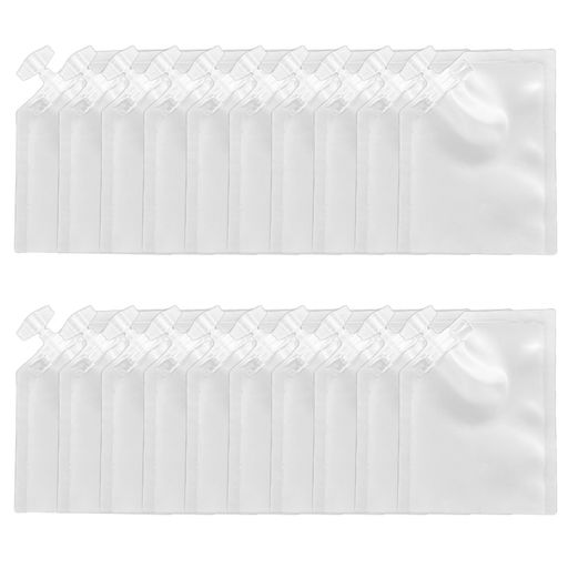 EsiFareパウチ容器シャンプー小分け20枚10mlヘアアイロンの熱で封ができる【2025新改良】小分け用熱圧..