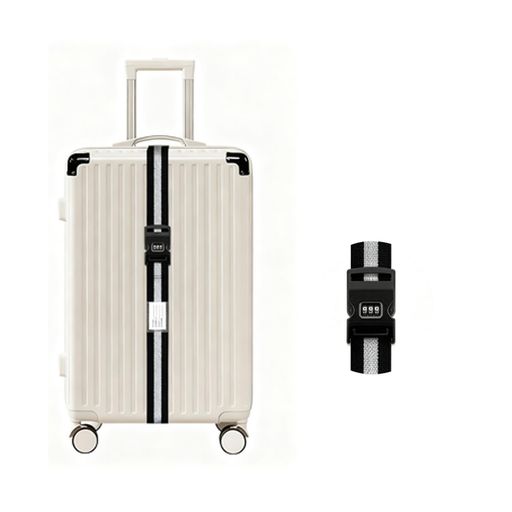 Mirhuaスーツケースベルト鍵付きキャリーケースベルトダイヤル式超耐久性軽量ラゲッジタグネームタグ付..