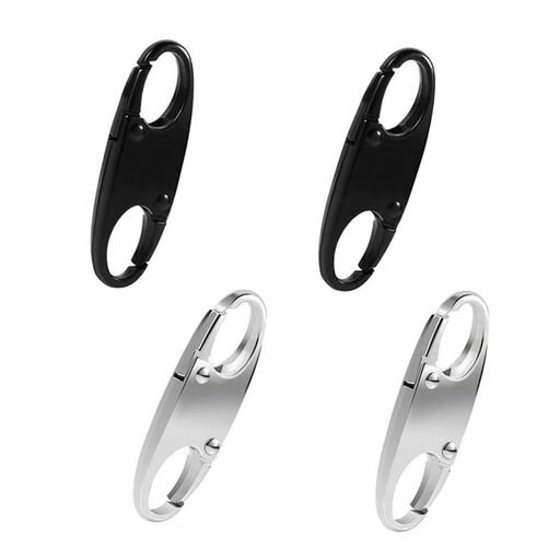 YFFSFDCジッパークリップ盗難防止防犯グッズジッパープル交換取り外し引き手バックパックジッパーロッ..