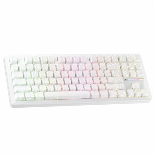 ATTACK SHARK M87PRO メカニカルキーボード ゲーミング ワイヤレス 3モード 87キー80%配列 ガスケットマウント ホットスワップ