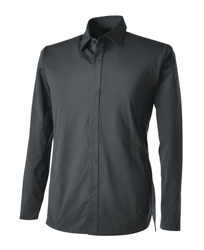 TSDESIGN(ティーエスデザイン)TS4Dステルスロングスリーブシャツ秋冬用チャコールグレー9205253L