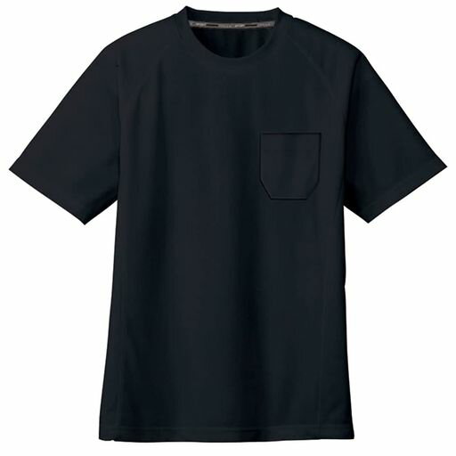 [CO-COS]AS-657半袖TシャツブラックSS