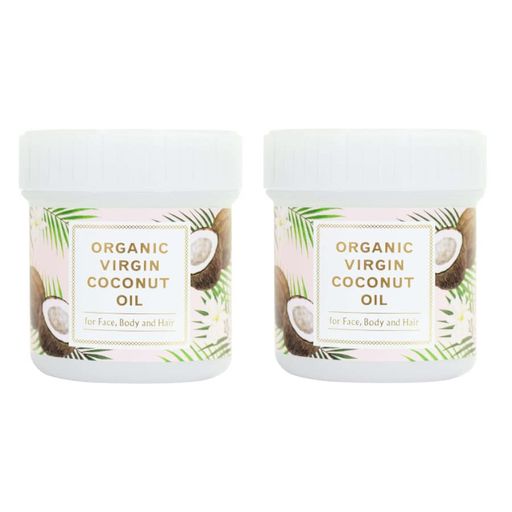 美容用ココウェルオーガニックバージンココナッツオイル140mlx2個セット