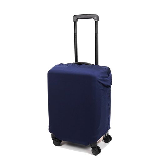 [エース] スーツケースカバー マッフル Sサイズ ポケッタブル 57cm 62841 03 ネイビー(無地)