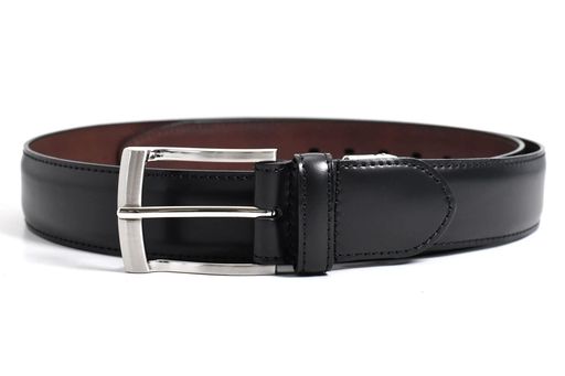 [プレリーギンザ]ベルトコードバンWIDE35mm幅ビジネスベルトメンズNB15324ブラックフリーサイズ(ウエストサイズ95cmまで)