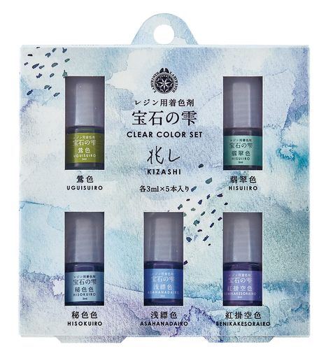 パジコレジン着色剤宝石の雫クリアカラーセット兆し日本製403335