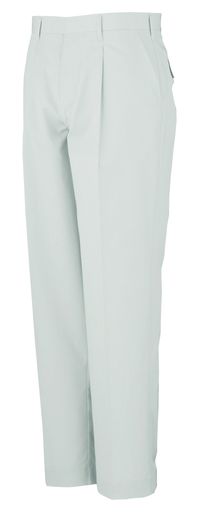 [コーコス信岡]A-763ワンタックスラックスプラチナシルバー73