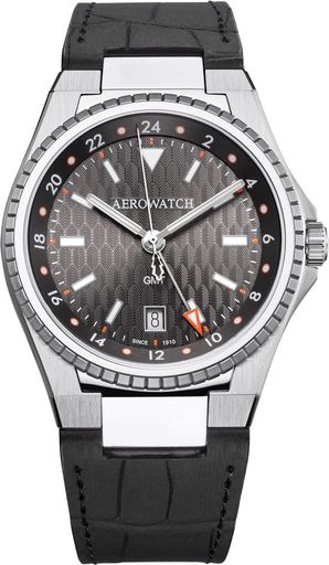 BVLGARI - [アエロウォッチ]腕時計GMTデイトスイス製A44999AA01