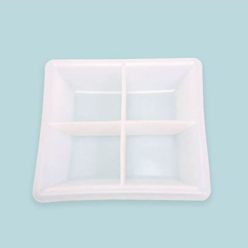 ERUBERUエルベールレジンモールド『シリコンモールド小皿四角RSSC-197』
