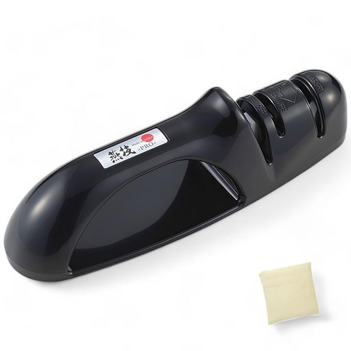 J-kitchensEcobag燕三条包丁研ぎ器セットブラック193x54x54mmハサミ研ぎ可能