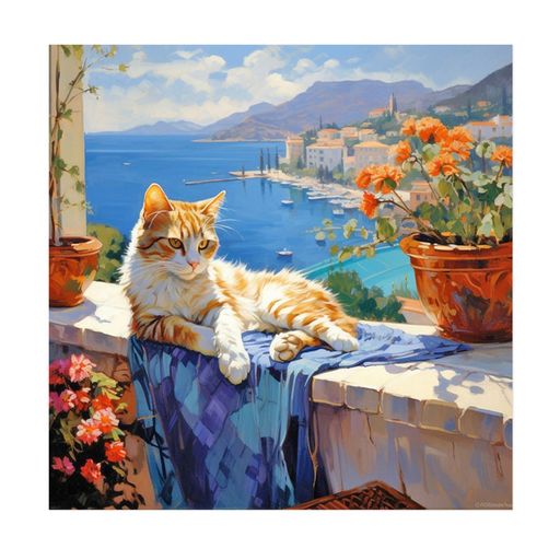 JISHSHAY ダイヤモンドアート 猫 30x30cm ダイヤモンドアート キット 人気 ビーズ...