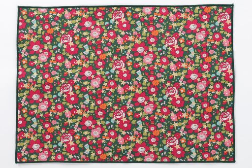 DDintexディーディーインテックスFLORETLONDON撥水ランチョンマットベッツィ・スターグリーン約46x33cm..