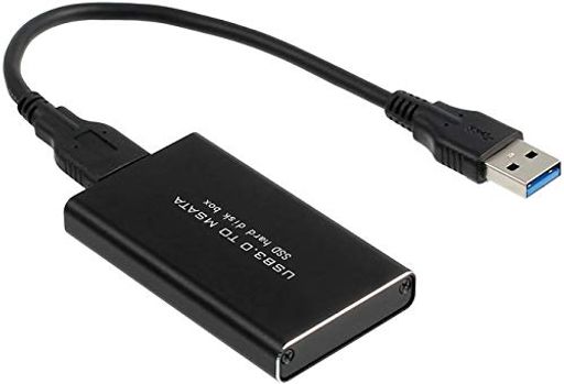 含む:ねじ、USB 3.0 to Mini PCIE mSATAアダプター、ドライバー、USB 3.0 ケーブル。 SuperSpeed USB 3.0の転送速度は最大6GBPSに達して、実際の転送速度はハードディスクとデバイスにかかっている。 30mm * 30mm / 50mm mSATA SSDハードディスクをサポート 。 Windows xp/Vista/Windows7/8/8.1/Linux/MACなどの主流システムが対応します。取り扱い非常に簡単、ドライブのインストールの必要が無い、ホットスワップもサポートします。また、USBホストバスより給電のため、外付け電源アダプタも不要です。 高品質アルミ合金製シェルが軽量ながら放熱性と耐用性に優れており、内部は過電流・過電圧・漏電・短絡・ノイズ防止モジュール搭載、更に、データの安全を守ります。ネジ止め式のデザイン、万が一落下しても、振動や衝撃によるSSDの破損も心配ありません。